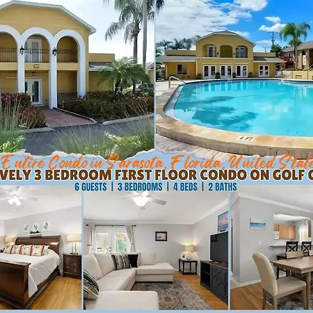 Lovely 3 Bedroom First Floor Condo On Golf Course